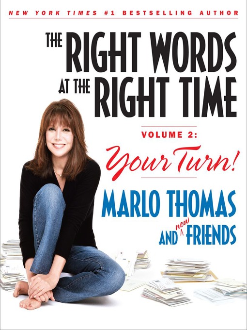 Title details for The Right Words at the Right Time Volume 2 by Marlo Thomas - Available